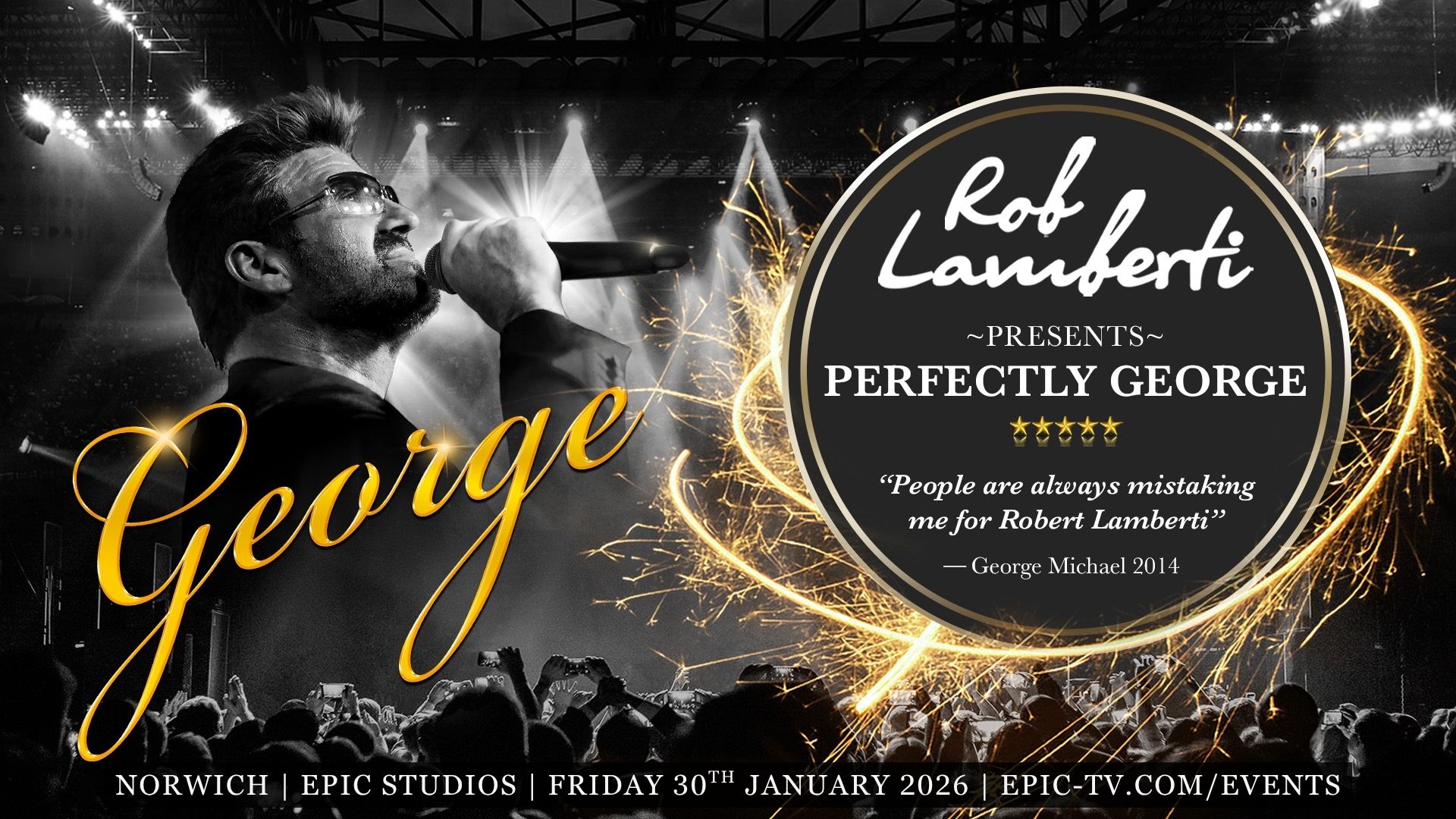 a person holding a microphone