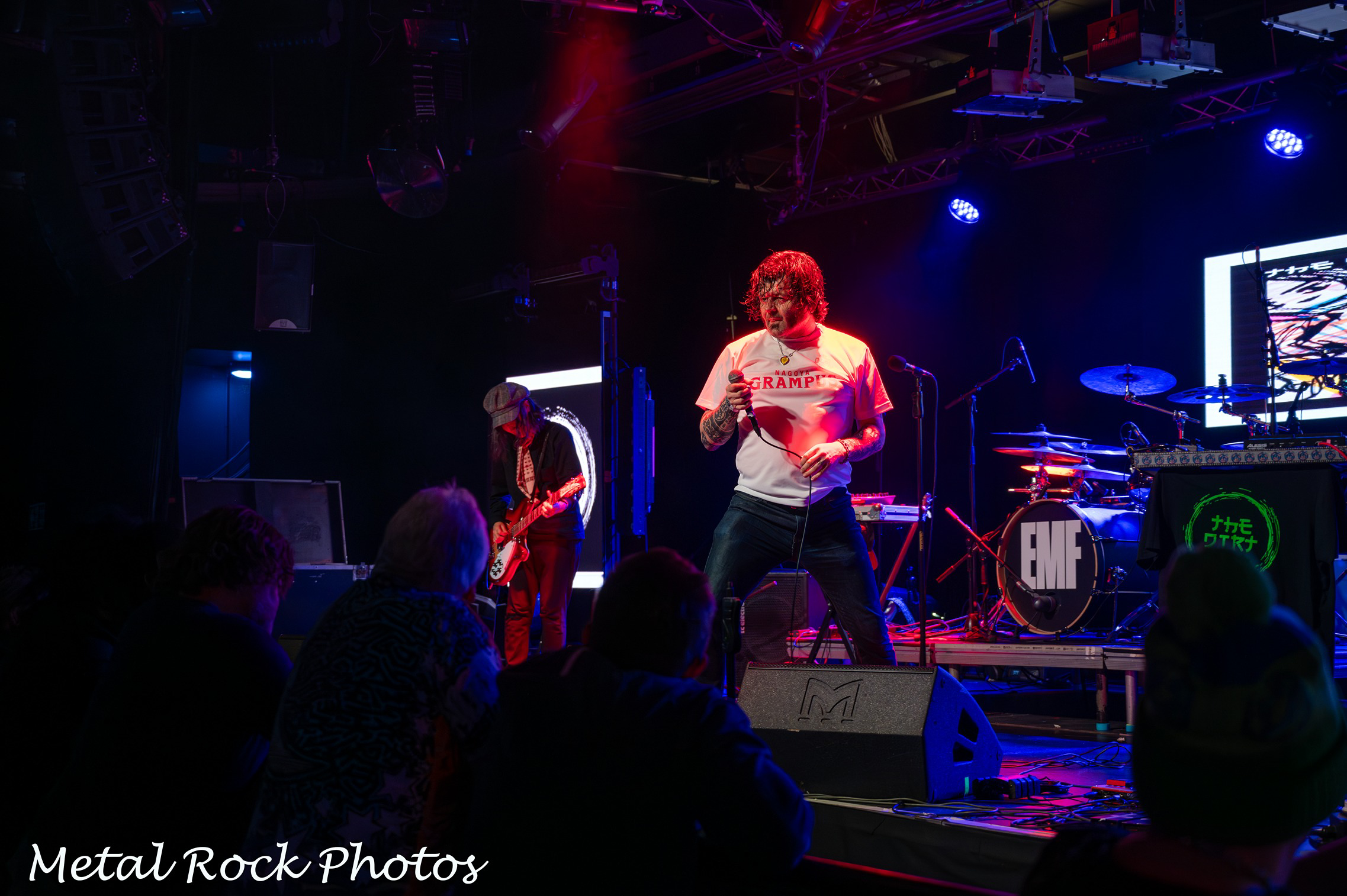 a group of people on a stage
