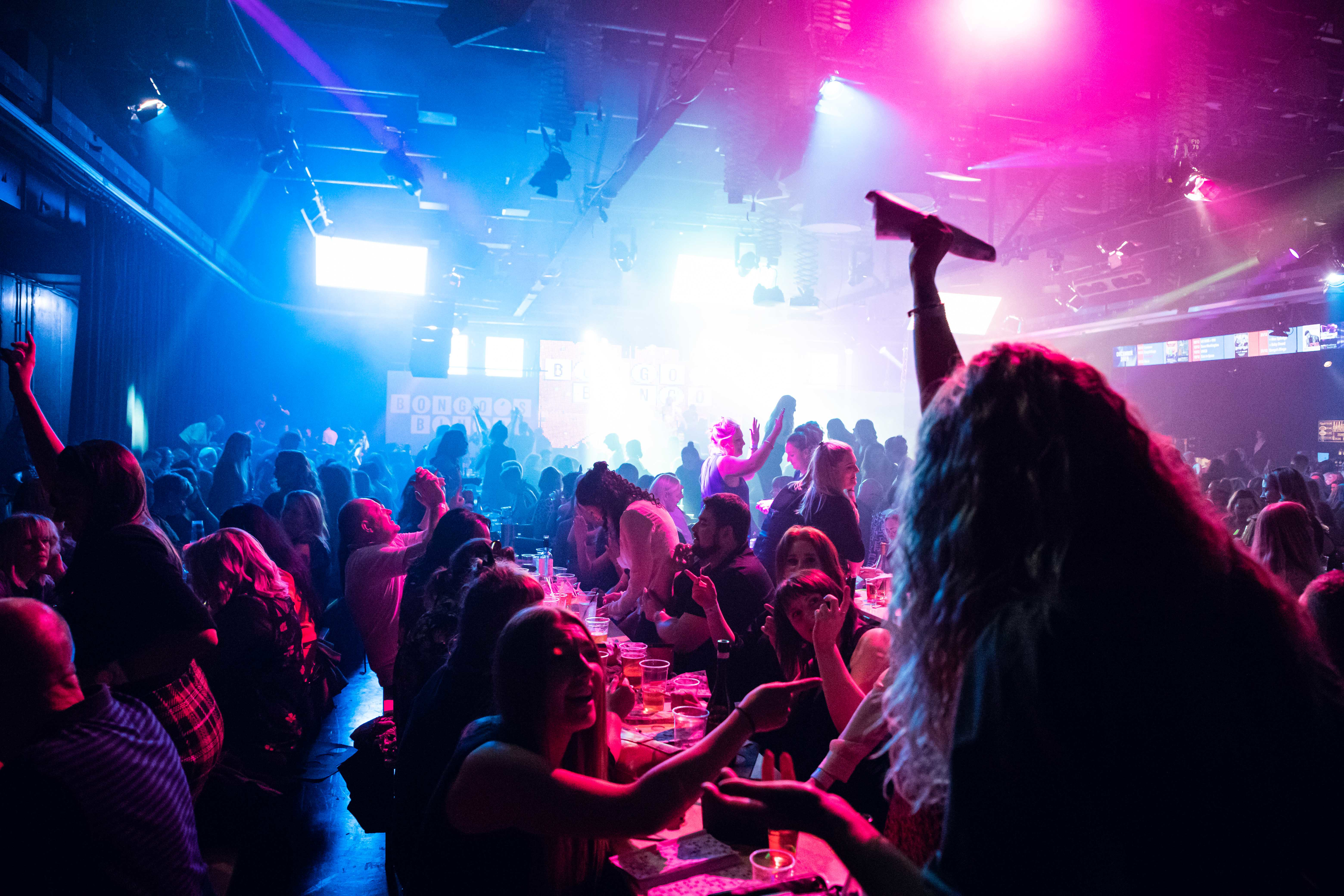 a crowd of people at a concert