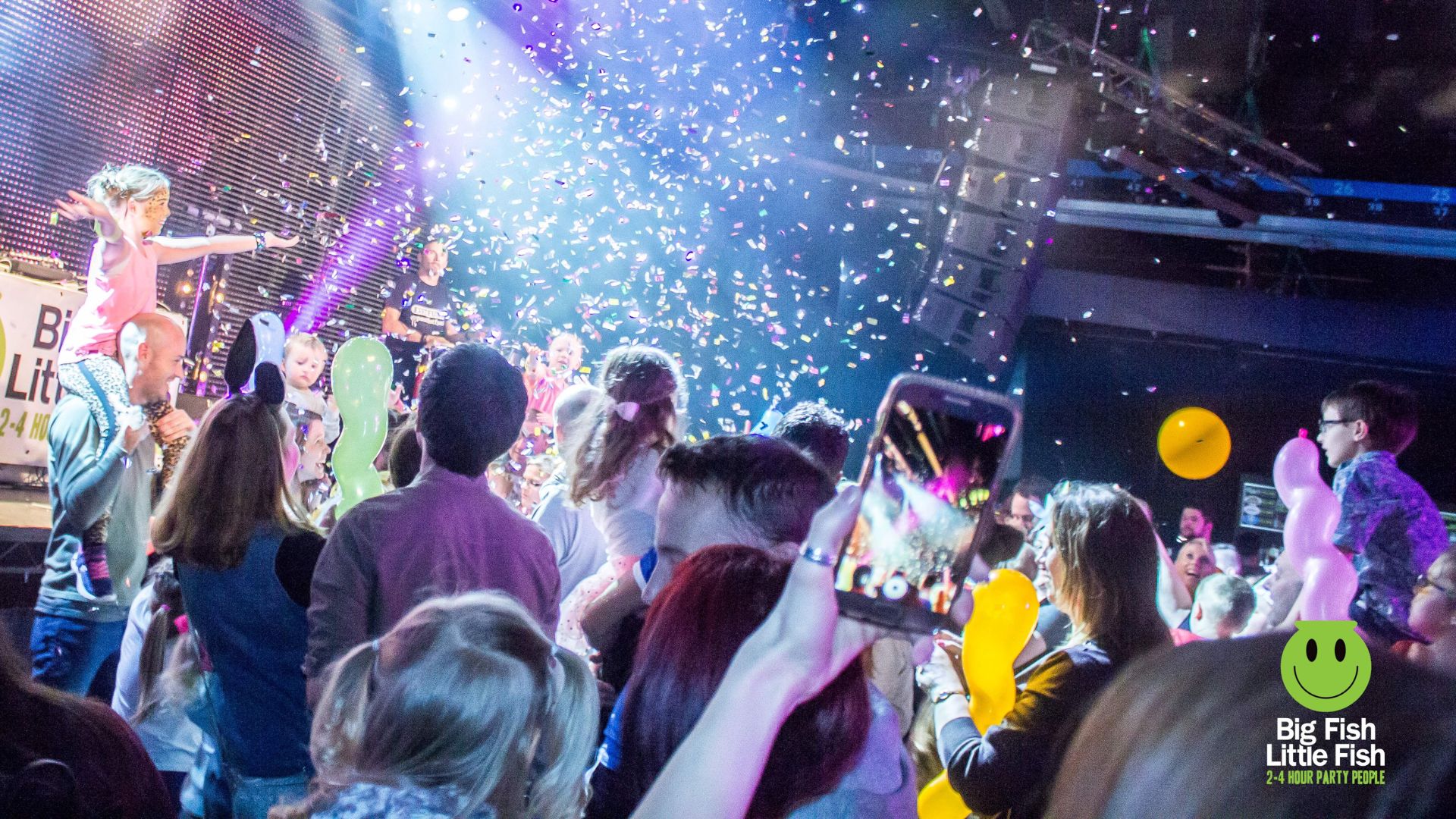 a crowd of people at a concert