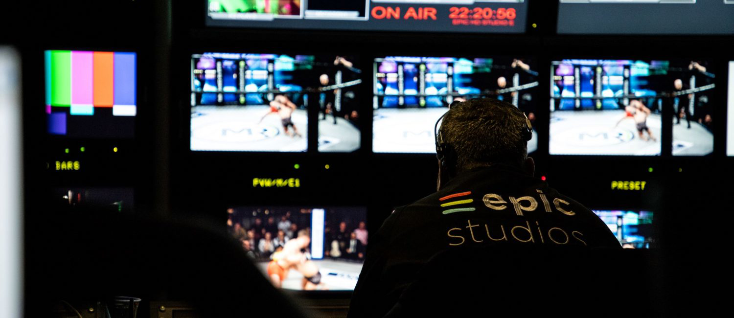 a person looking at a screen