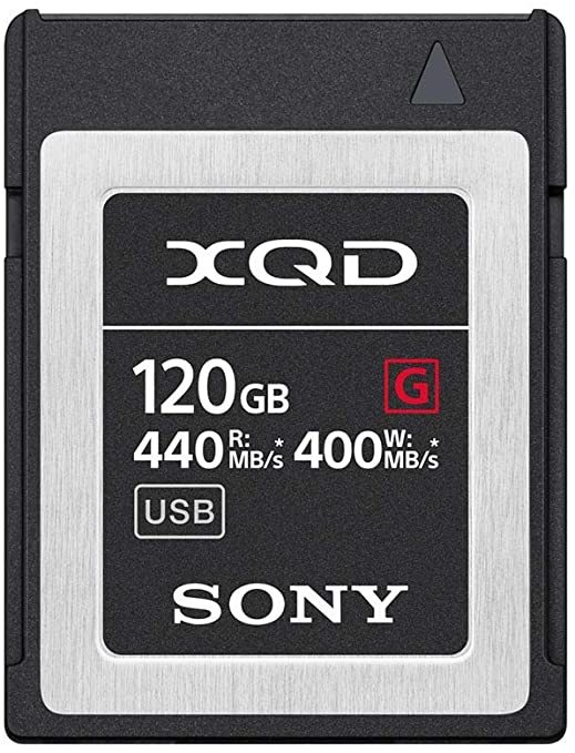 Sony 120GB G Series XQD Memory Card
