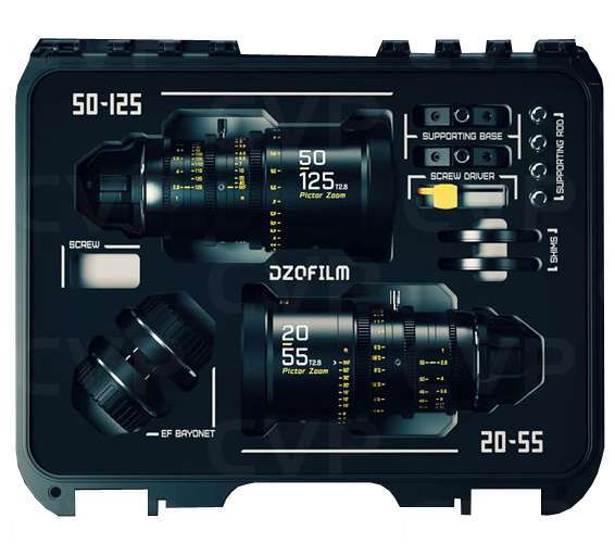 DZOFILM Pictor Zoom Kit (20–55mm & 50–125mm T2.8)