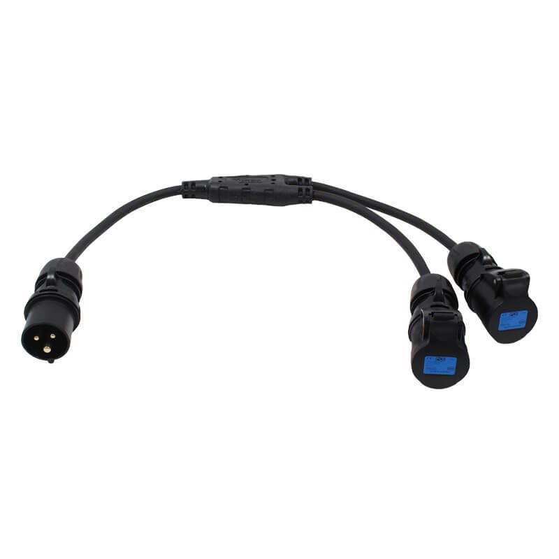 16a Grelco (Cabled 2 Way Splitter)