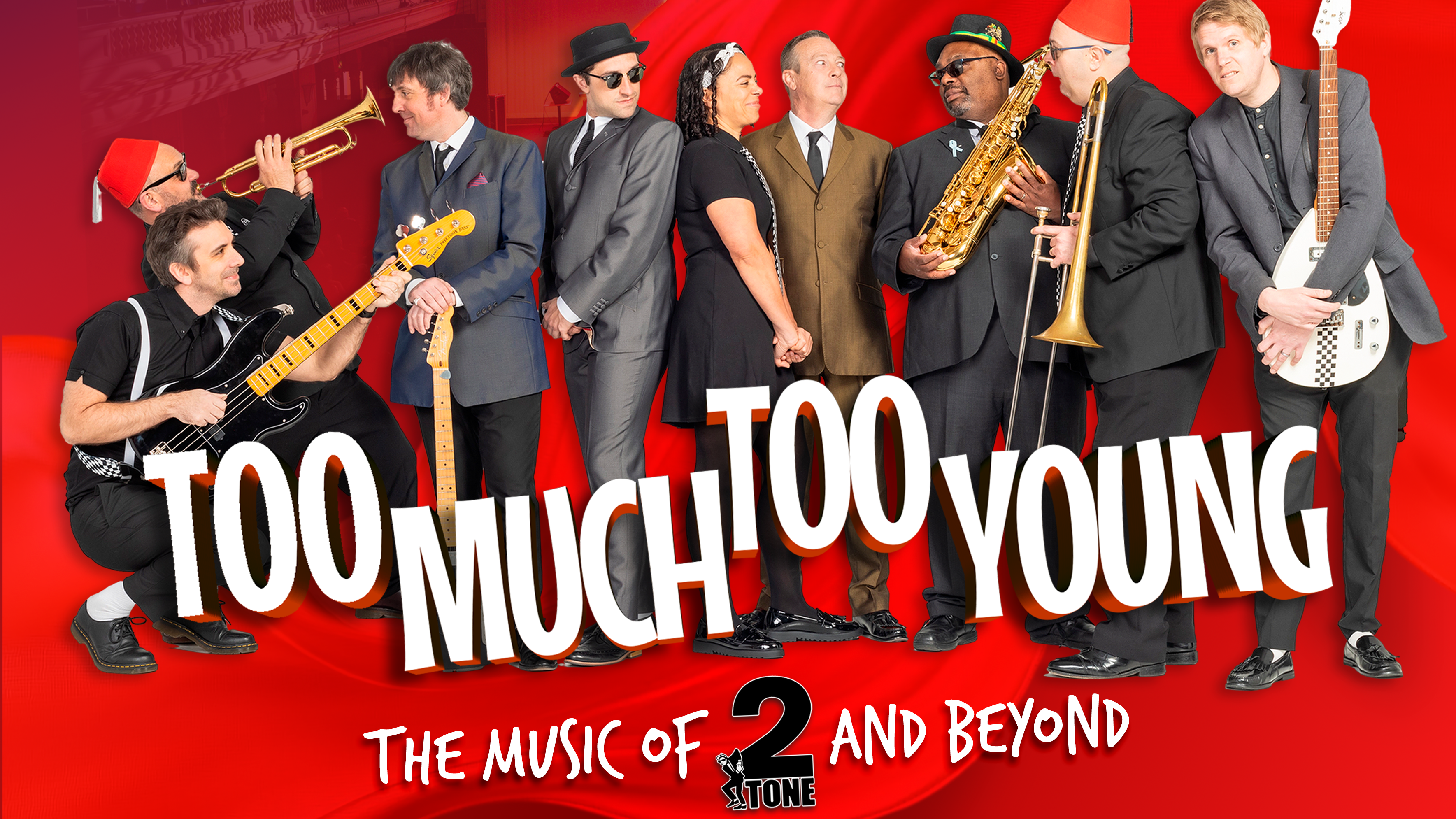 a group of people holding instruments